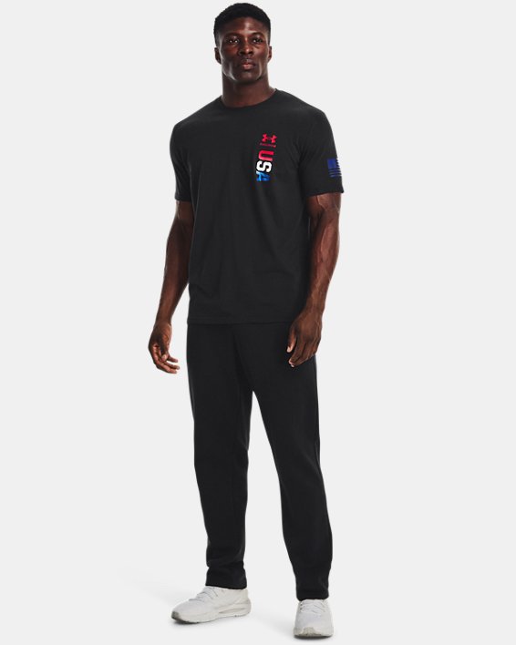Men's UA Freedom USA T-Shirt, Black, pdpMainDesktop image number 2
